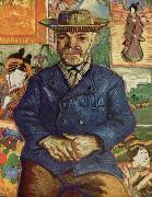 Vincent Van Gogh Portrat des Pere Tanguy oil